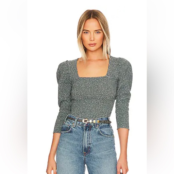 Nation LTD Tops - Nation LTD | Alexandra Smocked Long Sleeve | Large | Like New!!